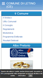 Mobile Screenshot of letino.gov.it